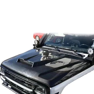 Carbon Fiber Car Hood Bonnet Vent Scoop Compatible with Tank 300 Brabus Style Body Kit Carbon Fiber Car Hood Bonnet Vent Scoop Compatible with Tank 300 Brabus Style Body Kit