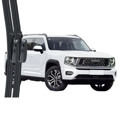 Universal Frameless Windshield Wiper Blades for Great Wall Haval Dargo Gen 2 Plus Silent Rubber Strip Front Pair Universal Frameless Windshield Wiper Blades for Great Wall Haval Dargo Gen 2 Plus Silent Rubber Strip Front Pair