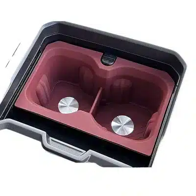 Center Console Silicone Cup Holder Liner Anti-Slip Dustproof Protection Pad for Jetour Traveler T2 Center Console Silicone Cup Holder Liner Anti-Slip Dustproof Protection Pad for Jetour Traveler T2