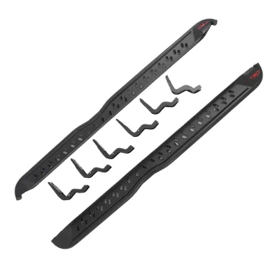 Heavy Duty Steel Side Steps Running Boards for Toyota Hilux REVO 2016-2020 TRD Style Heavy Duty Steel Side Steps Running Boards for Toyota Hilux REVO 2016-2020 TRD Style