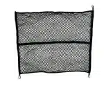 Pickup Truck Bed Cargo Elastic Luggage Net with Carabiners, Single Layer