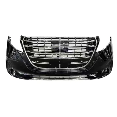 Front Bumper Body Kit with Grille for Mercedes-Benz V-Class V260 Vito W447 Upgrade to W448 Style Front Bumper Body Kit with Grille for Mercedes-Benz V-Class V260 Vito W447 Upgrade to W448 Style