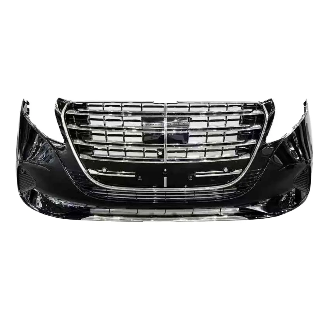 Front Bumper Body Kit with Grille for Mercedes-Benz V-Class V260 Vito W447 Upgrade to W448 Style
