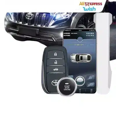 Remote Start and Keyless Entry System with LCD Smart Key and Smartphone Control for Prado Remote Start and Keyless Entry System with LCD Smart Key and Smartphone Control for Prado