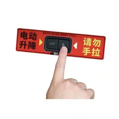 Suitable for ideal L7/L8/L9 electric tailgate warning sticker safety luminous indicator sticker interior decoration modification ya artifact Suitable for ideal L7/L8/L9 electric tailgate warning sticker safety luminous indicator sticker interior decoration modification ya artifact