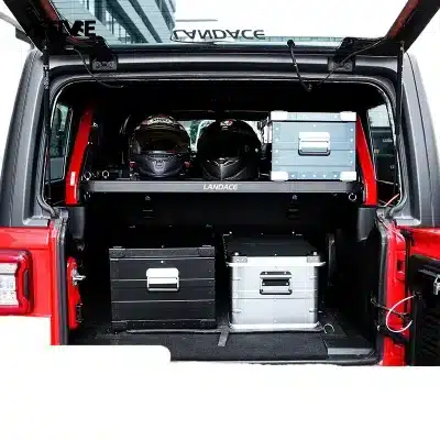 JEPP Wrangler Trunk Storage Rack Interior Modification Special Tail Box Storage Rack Expansion Layered Bracket JEPP Wrangler Trunk Storage Rack Interior Modification Special Tail Box Storage Rack Expansion Layered Bracket