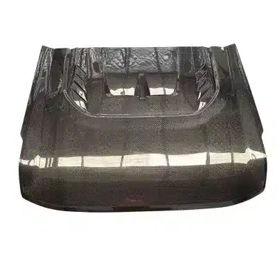 Carbon Fiber Engine Hood Cover Trim for Ford Bronco Exterior Modification