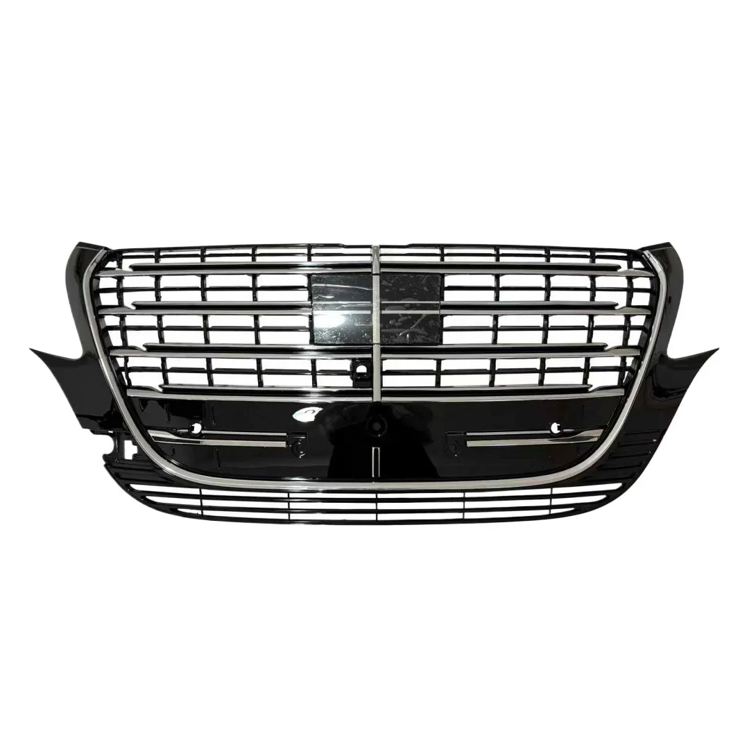 Front Bumper Grille Replacement Mesh Grill compatible with Mercedes-Benz V-Class V260 Vito W448 Executive Edition
