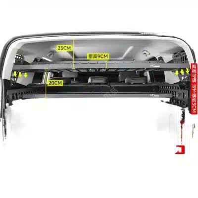 Rear Trunk Storage Rack Side Cargo Organizer Aluminum Expansion Panel for Tank 400 Hi4-T Rear Trunk Storage Rack Side Cargo Organizer Aluminum Expansion Panel for Tank 400 Hi4-T