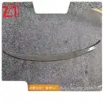 Carbon Fiber Texture Rear Trunk Spoiler Wing for Luxeed S7 Aerodynamic Rear Wing Spoiler No-Drill Installation