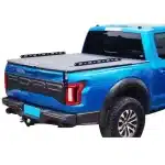 Full-Coverage Aluminum Alloy Hard Tonneau Cover for Pickup Truck Bed