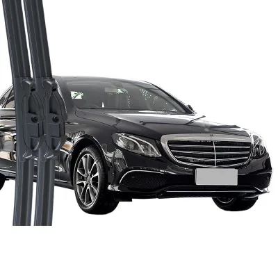 Frameless Windshield Wiper Blades for Mercedes-Benz E200/E200L Silent Natural Rubber Front Window Wipers Frameless Windshield Wiper Blades for Mercedes-Benz E200/E200L Silent Natural Rubber Front Window Wipers