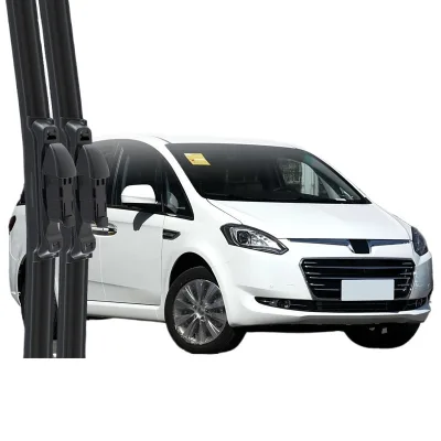 Frameless Windshield Wiper Blades for Luxgen 7 MPV/M7, All-Season Natural Rubber Front Wiper Kit Frameless Windshield Wiper Blades for Luxgen 7 MPV/M7, All-Season Natural Rubber Front Wiper Kit