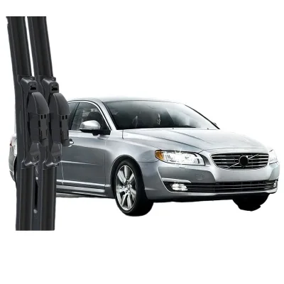 Boneless Quiet Rubber Windshield Wiper Blades for Volvo S80/L Front Window Boneless Quiet Rubber Windshield Wiper Blades for Volvo S80/L Front Window