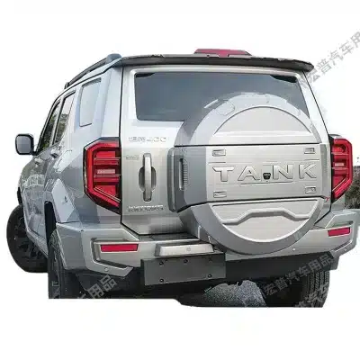 Spare Tire Cover Mecha Style Exterior Upgrade Protector for Tank 400 Hi4-T Spare Tire Cover Mecha Style Exterior Upgrade Protector for Tank 400 Hi4-T
