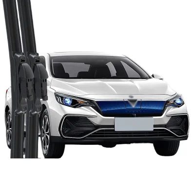 Multi-Functional Frameless Windshield Wiper Blades Silent Rubber Refills for Venucia D60EV PLUS