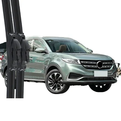 Multi-Functional Frameless Windshield Wiper Blades Silent Rubber Refills for Dongfeng Fengguang S580 Multi-Functional Frameless Windshield Wiper Blades Silent Rubber Refills for Dongfeng Fengguang S580