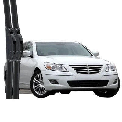 Multi-Functional Frameless Windshield Wiper Blades with Silent Rubber Strips for Hyundai Genesis Multi-Functional Frameless Windshield Wiper Blades with Silent Rubber Strips for Hyundai Genesis