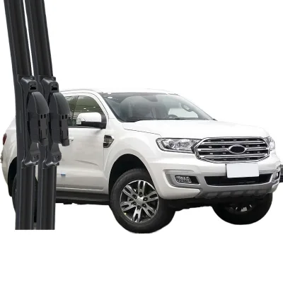 Professional Frameless Windshield Wiper Blades, Quiet Rubber Refills for Ford Everest Professional Frameless Windshield Wiper Blades, Quiet Rubber Refills for Ford Everest
