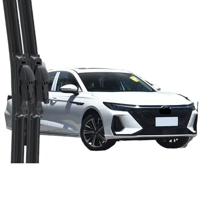 Front Windshield Wiper Blades Set for Chery Arrizo 8/PRO, Frameless Silent Rubber Refill Auto Rain Wipers