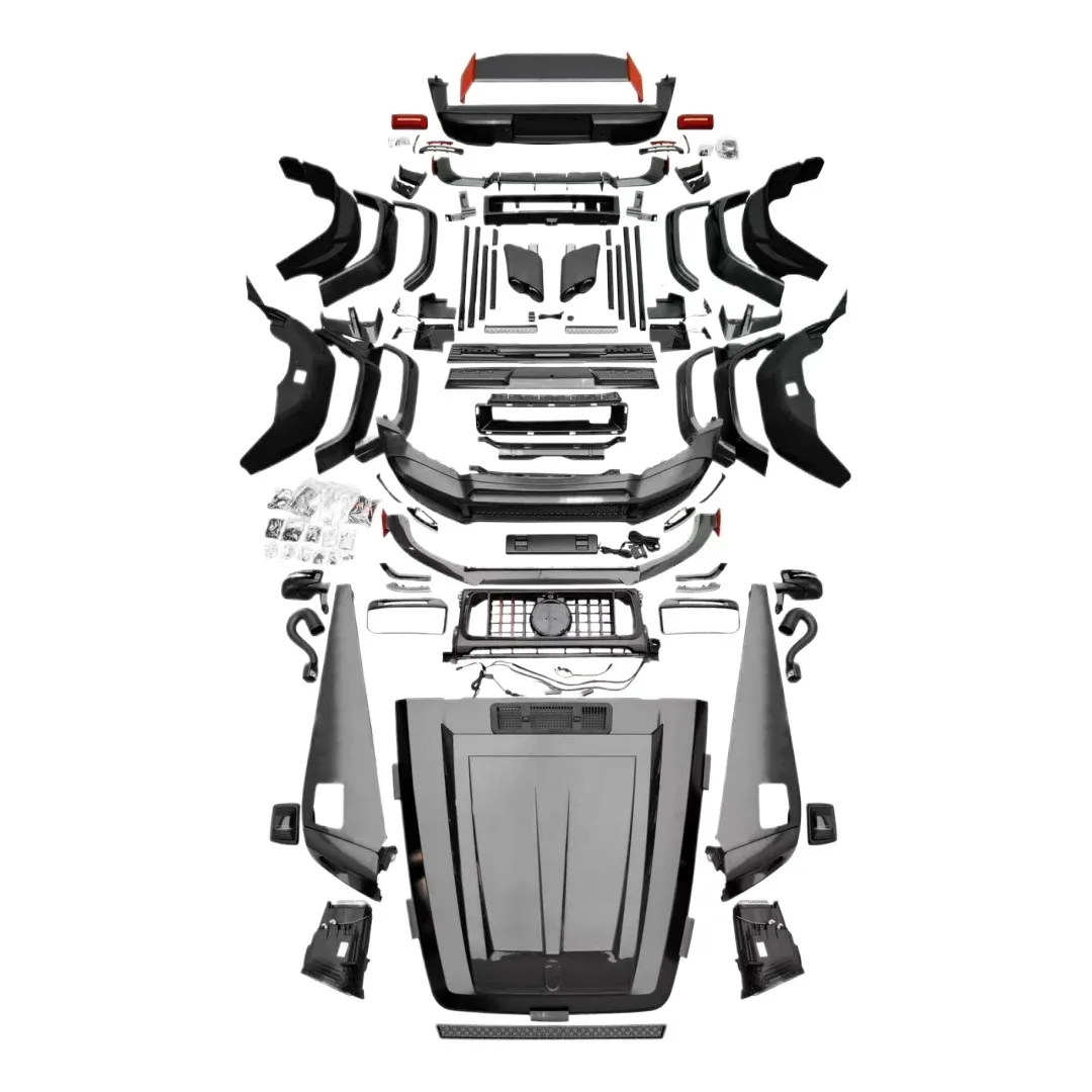 Full Body Kit Conversion for Mercedes-Benz G-Class W463 Grade to W464 Rocket Style Wide Body G900 B900 Appearance Upgrade