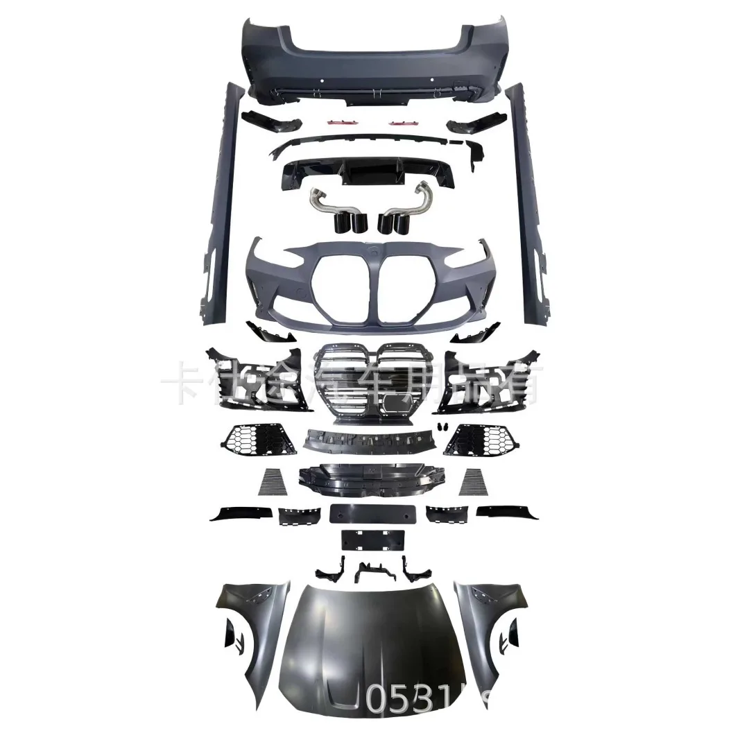 Full Body Kit G80 M3 Style Front Rear Bumper Side Skirts for BMW 3 Series G20 2023-2025