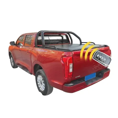 Electric Retractable Tonneau Cover for Great Wall GWM Poer Pickup Truck Cargo Bed Roller Lid Electric Retractable Tonneau Cover for Great Wall GWM Poer Pickup Truck Cargo Bed Roller Lid