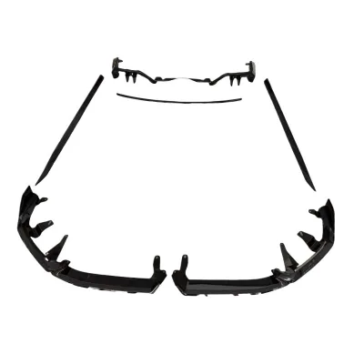 MP Style Full Body Kit G60 Matte Black Front Lip Rear Diffuser Side Skirts and Spoiler for BMW 5 Series G60 G68 MP Style Full Body Kit G60 Matte Black Front Lip Rear Diffuser Side Skirts and Spoiler for BMW 5 Series G60 G68