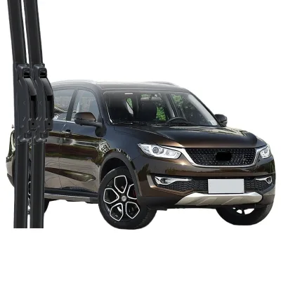 All-Season Frameless Windshield Wiper Blades Silent Rubber Refills for Kaiyi X3/EV Front Window