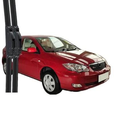 Multi-Functional Frameless All-Season Windshield Wiper Blades for BYD F3R Durable Natural Rubber Quiet Operation Front Window Set