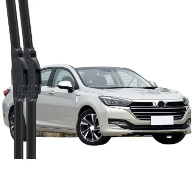 Frameless Windshield Wiper Blades for BAIC Senova Zhidao Noise-Reduction Silicone Rubber Strip Pair Frameless Windshield Wiper Blades for BAIC Senova Zhidao Noise-Reduction Silicone Rubber Strip Pair