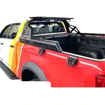 Pickup Truck Bed Roll Bar with Basket Cargo Rack for D-MAX & Navara Pickup Truck Bed Roll Bar with Basket Cargo Rack for D-MAX & Navara