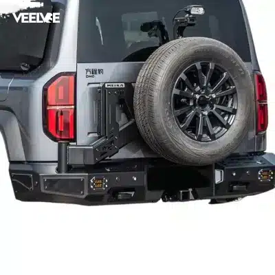 Suitable for Leopard 5 American Card Linkage Spare Tire Bracket Mk Multi-Function Reversing Light Off-Road Competition Bar Rear Bar Accessories Suitable for Leopard 5 American Card Linkage Spare Tire Bracket Mk Multi-Function Reversing Light Off-Road Competition Bar Rear Bar Accessories