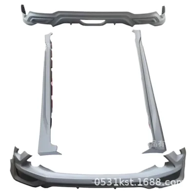 Side Skirts and Bumper Lip Body Kit Set for Toyota C-HR Izoa Side Skirts and Bumper Lip Body Kit Set for Toyota C-HR Izoa