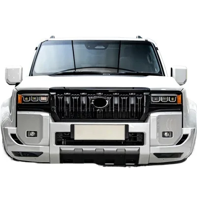 Front Bumper Grille Upgrade Kit VX Style Mesh Grill Replacement for Toyota Land Cruiser Prado LC250 2024-2025 Front Bumper Grille Upgrade Kit VX Style Mesh Grill Replacement for Toyota Land Cruiser Prado LC250 2024-2025