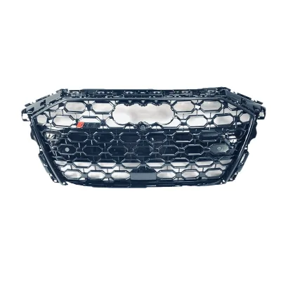 RS3 Style Front Honeycomb Grille for Audi A3 L 8Y 2020-2021 Gloss Black Mesh Bumper Grill RS3 Style Front Honeycomb Grille for Audi A3 L 8Y 2020-2021 Gloss Black Mesh Bumper Grill
