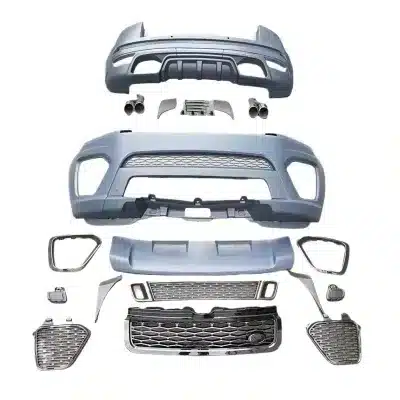 Full Body Kit Car Front Bumper Assembly SVR Style for Range Rover Evoque