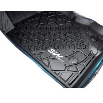 All-Weather TPE Car Floor Mats and Trunk Cargo Liner Set for Ford Bronco All-Weather TPE Car Floor Mats and Trunk Cargo Liner Set for Ford Bronco
