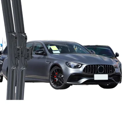 Multi-Function Frameless Wiper Blades with Quiet Rubber Strip for Mercedes-Benz AMG E63S Multi-Function Frameless Wiper Blades with Quiet Rubber Strip for Mercedes-Benz AMG E63S