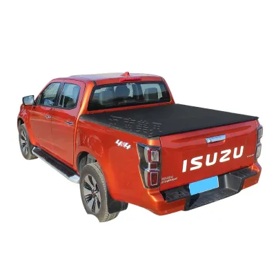 Soft Roll-up Tonneau Cover for Isuzu D-MAX Truck Bed Rear Cargo Lid