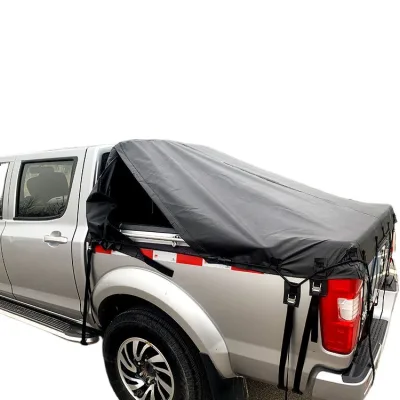 Truck Bed Soft Tonneau Cover Canvas Tarp for Pickup Truck Bed Soft Tonneau Cover Canvas Tarp for Pickup