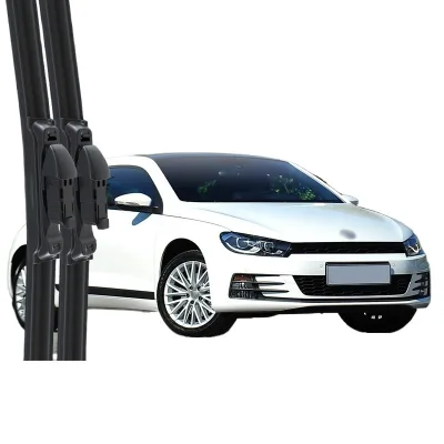 Universal Frameless Windshield Wiper Blades with Silent Rubber Strip for VW Scirocco and Multi-Function Fitments Universal Frameless Windshield Wiper Blades with Silent Rubber Strip for VW Scirocco and Multi-Function Fitments