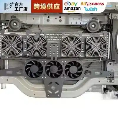 Transmission Oil Cooler Electric Cooling Fan for Tank 300 Modifications Transmission Oil Cooler Electric Cooling Fan for Tank 300 Modifications