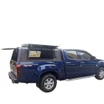 Truck Bed Cap Manganese Steel Rear Cover for Isuzu D-MAX Pickup