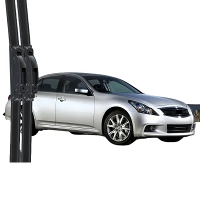 All-Season Frameless Windshield Wiper Blades Silent Rubber Refills for Infiniti G37 All-Season Frameless Windshield Wiper Blades Silent Rubber Refills for Infiniti G37