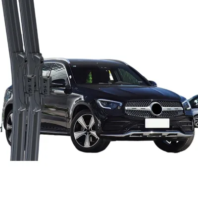 Frameless Windshield Wiper Blades for Mercedes-Benz GLC 300/300L Silent Natural Rubber Refills Frameless Windshield Wiper Blades for Mercedes-Benz GLC 300/300L Silent Natural Rubber Refills