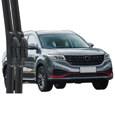 Boneless Silent Rubber Wiper Blades Set for Dongfeng Fengguang 580Pro Front Windshield Boneless Silent Rubber Wiper Blades Set for Dongfeng Fengguang 580Pro Front Windshield