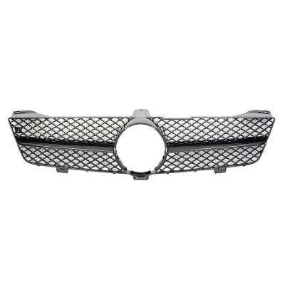 Front Bumper Grille for Mercedes-Benz CLS W219 CLS63 AMG Style Single Slat Mesh Grille Front Bumper Grille for Mercedes-Benz CLS W219 CLS63 AMG Style Single Slat Mesh Grille