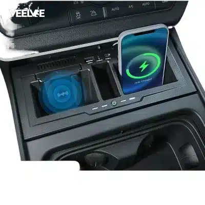 Suitable for Land Rover Defender Wireless Charger Dual-Position Mobile Phone USB Car Charger Central Control Storage Box 11090 Modification Suitable for Land Rover Defender Wireless Charger Dual-Position Mobile Phone USB Car Charger Central Control Storage Box 11090 Modification