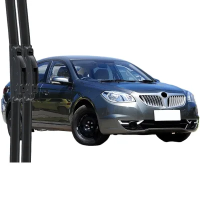 OEM Style Frameless Wiper Blades for Brilliance V3/H330 Quiet Rubber Windshield Front Wipers Set OEM Style Frameless Wiper Blades for Brilliance V3/H330 Quiet Rubber Windshield Front Wipers Set
